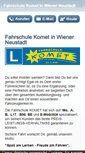Mobile Screenshot of m.fahrschule-komet.at